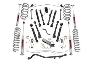 Jeep Wrangler Unlimited Suspension Lift Kit - Rough Country - X-Series - '04-'06